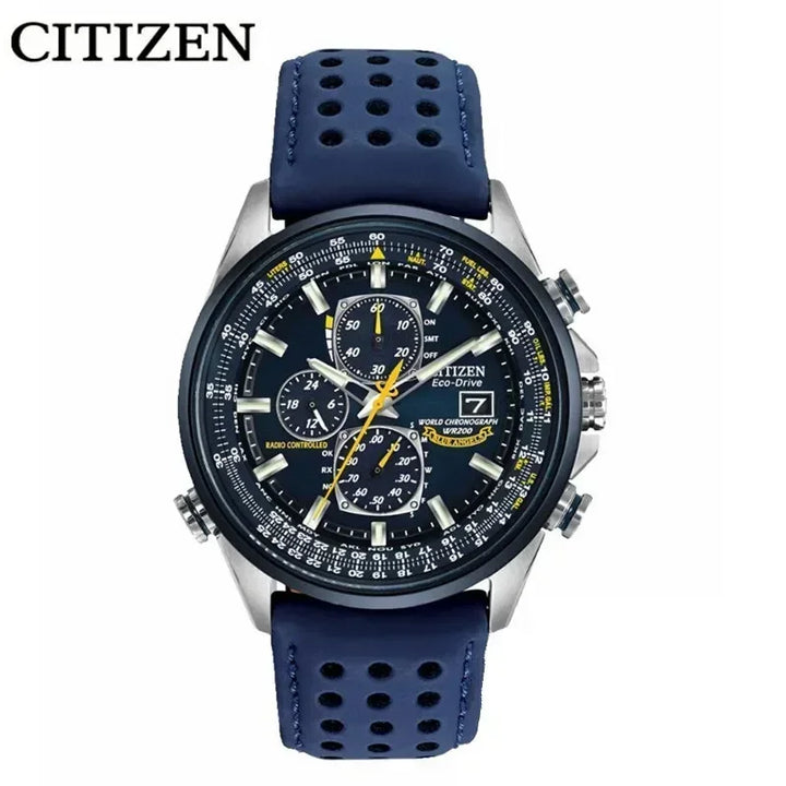 Original CITIZEN  Watche Luxury Trend Quartz Calendar Waterproof Multi Function Fancy Round Watch Stainless Automatic Watch