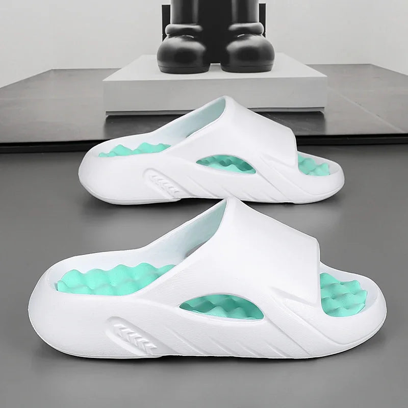 Men Slippers New Summer EVA Soft-soled Platform Slides Sandals Indoor Outdoor Walking Beach Shoes Flip Flops Mens Shoes