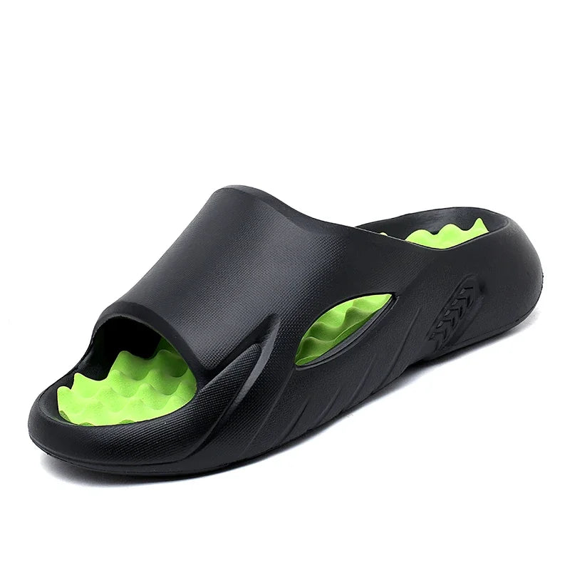 Men Slippers New Summer EVA Soft-soled Platform Slides Sandals Indoor Outdoor Walking Beach Shoes Flip Flops Mens Shoes